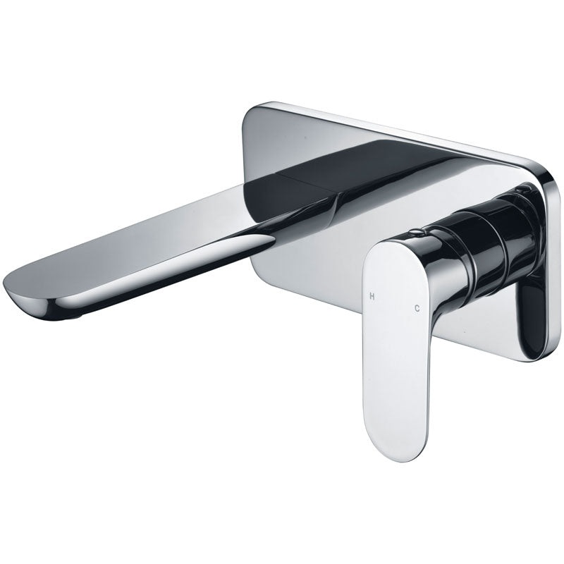 Signature Series Balmain Wall Mixer & Spout Combination – Chrome