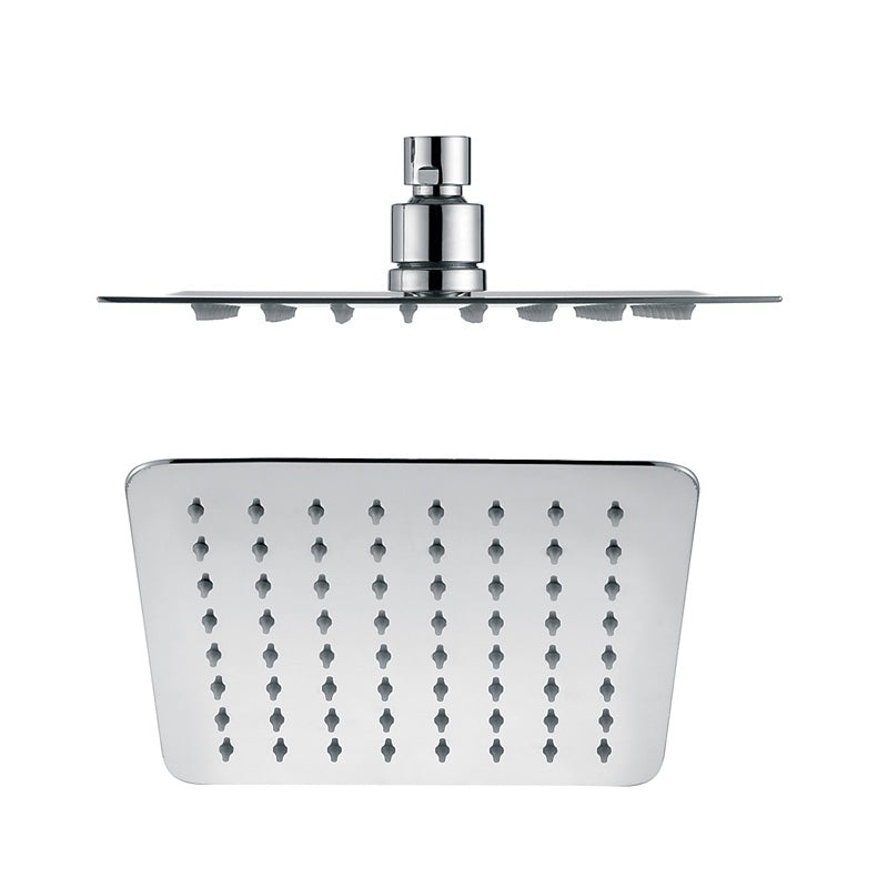 Square 304 Stainless Steel Shower Head 250mm – Chrome
