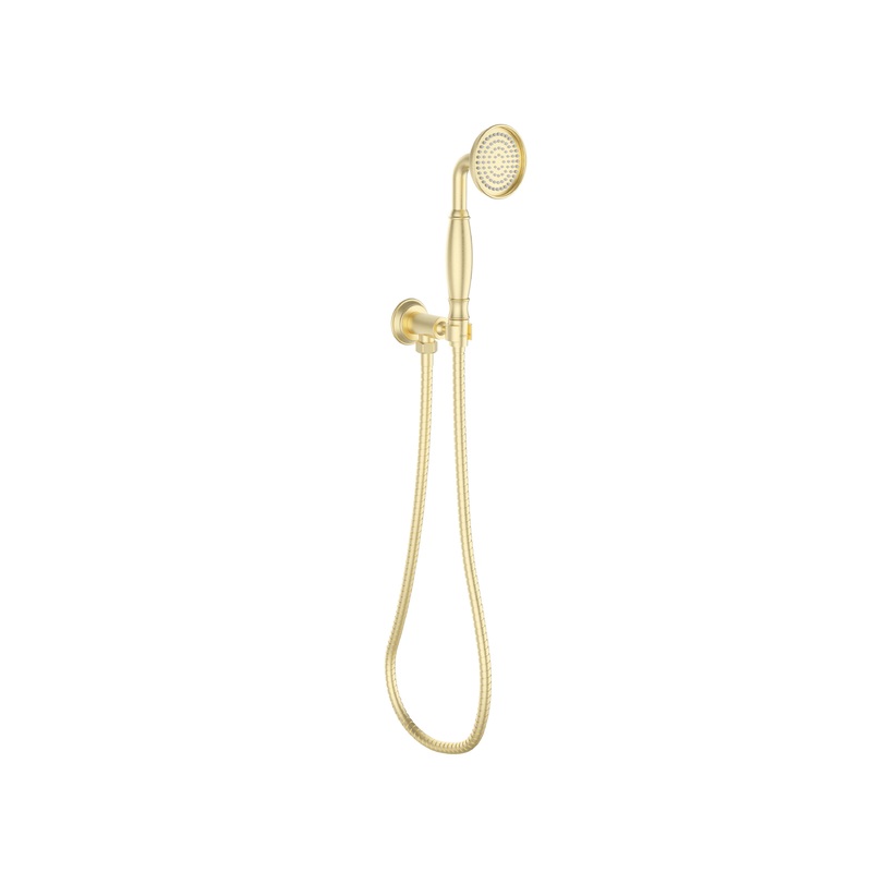Birmingham Classical Shower On Bracket – Brushed Gold