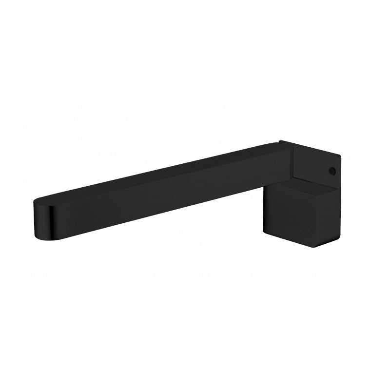 Coral Swivel Bath Spout – Matt Black