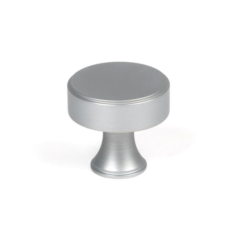 From The Anvil – Satin Chrome Scully Cabinet Knob – 32mm