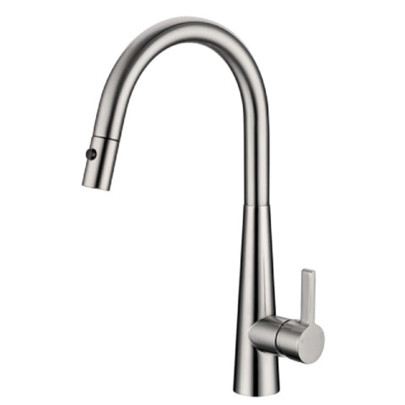 Palm Pull Out Kitchen Sink Mixer – Brushed Nickel