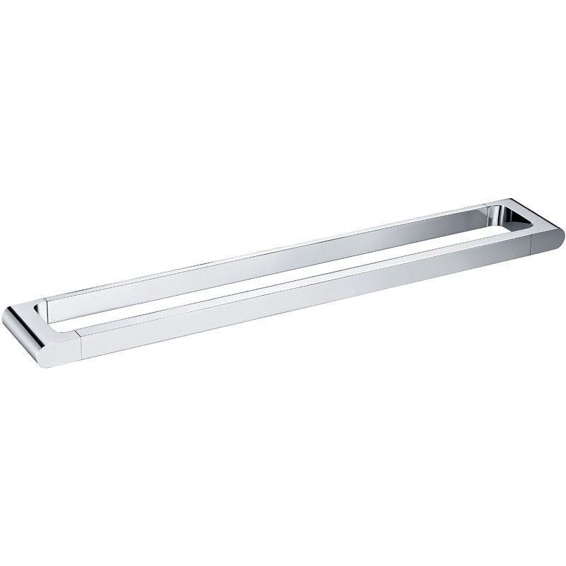 Romeo Single Towel Rail 600mm – Chrome