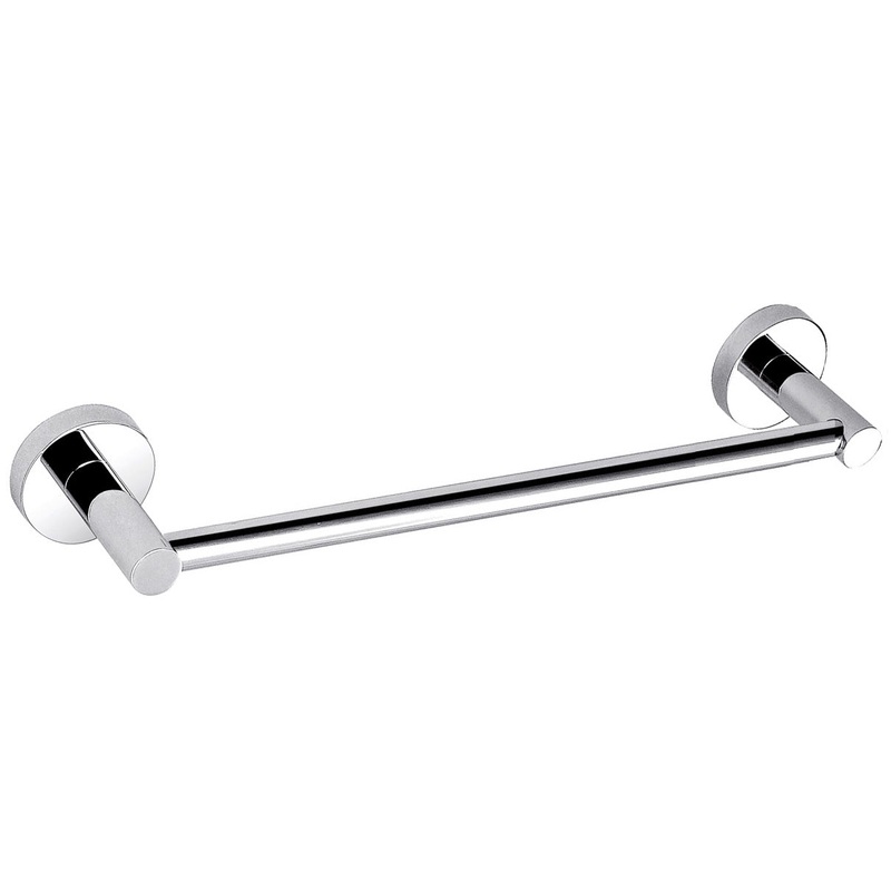 Round Hand Towel  Rail – Chrome