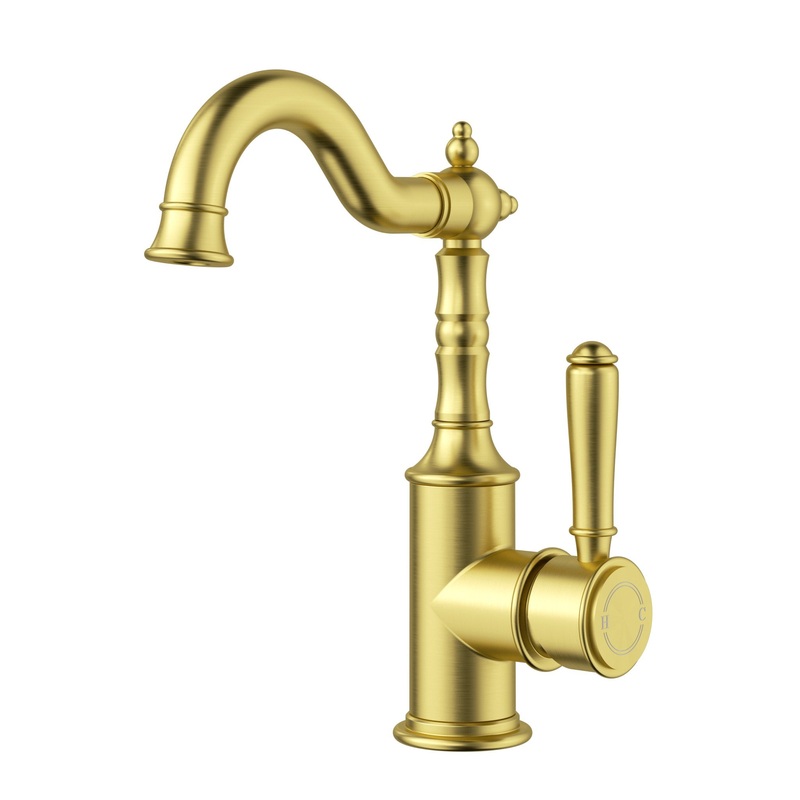 Birmingham II Classical Kitchen Sink Mixer – Brushed Gold
