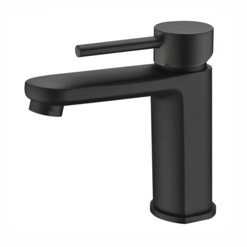 Coral Savannah Basin Mixer – Matt Black