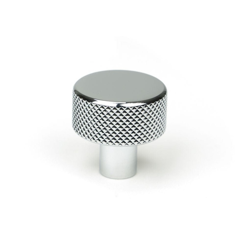 From The Anvil – Polished Chrome Brompton Cabinet Knob – 25mm (No rose)