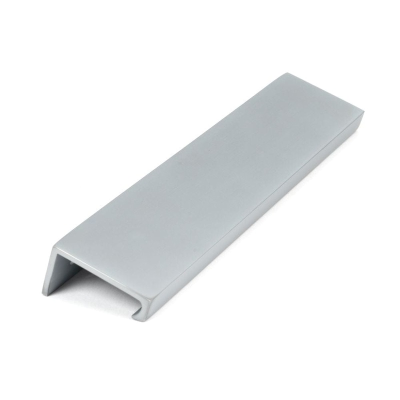From The Anvil – Satin Chrome 200mm Plain Edge Pull
