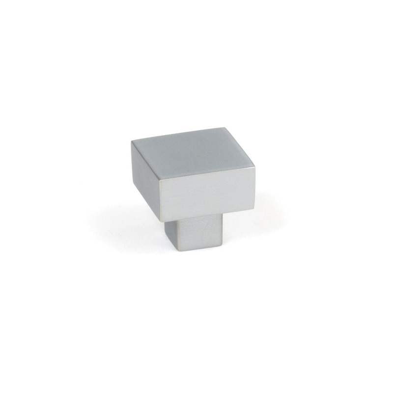 From The Anvil – Satin Chrome Albers Cabinet Knob – 25mm