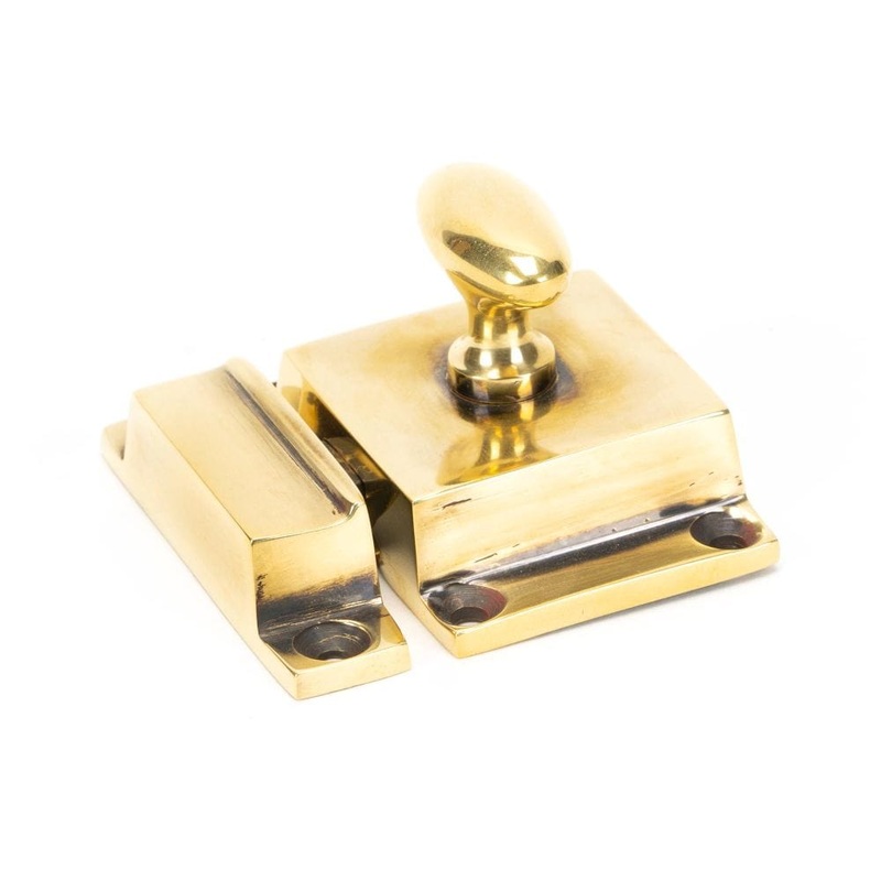 From The Anvil – Aged Brass Cabinet Latch