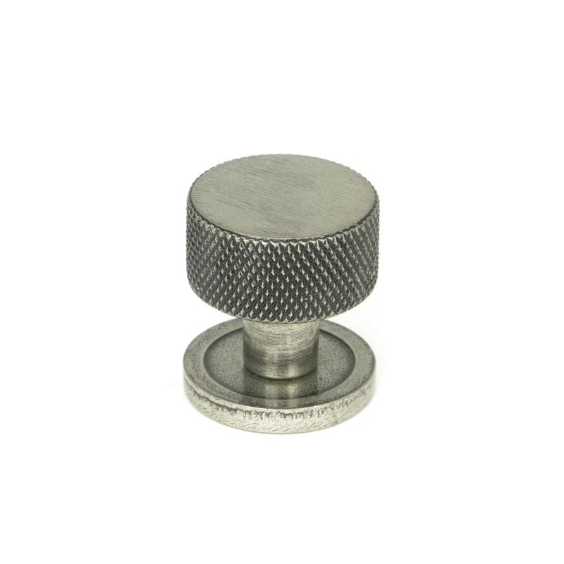 From The Anvil – Pewter Brompton Cabinet Knob – 25mm (Plain)