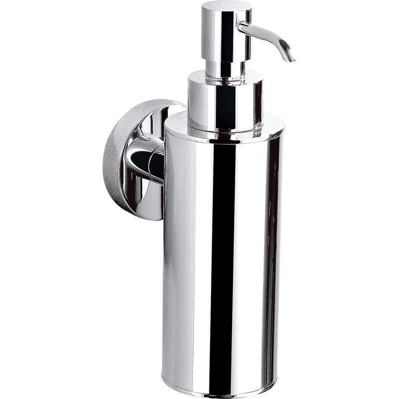 Round Soap Dispenser – Chrome