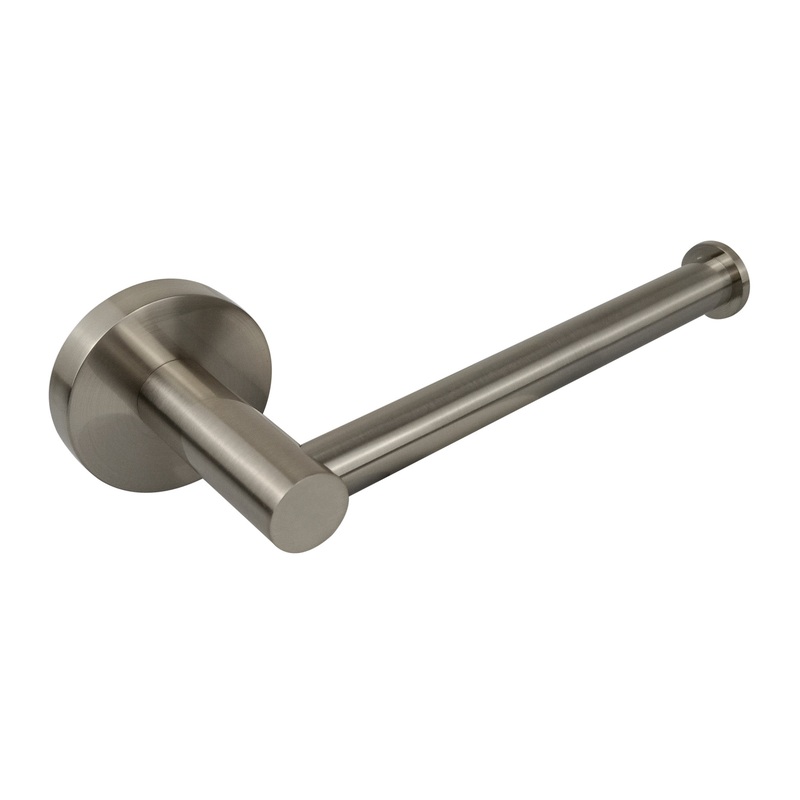 Round Toilet Paper Holder – Brushed Nickel