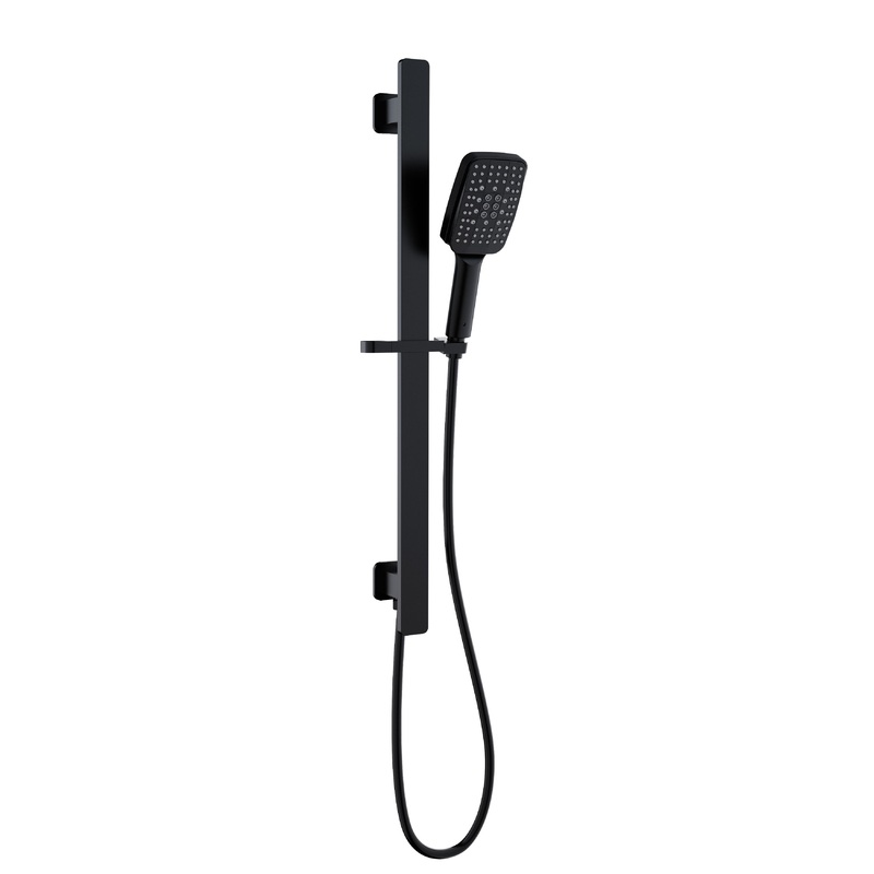 Seto Rail Shower with integrated water inlet – Matt Black