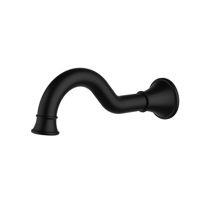 Birmingham II Wall Spout – Matt Black