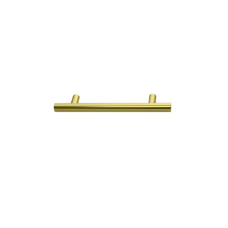 Brushed Gold Finish kitchen Handle (128mm) – Pacifica Series