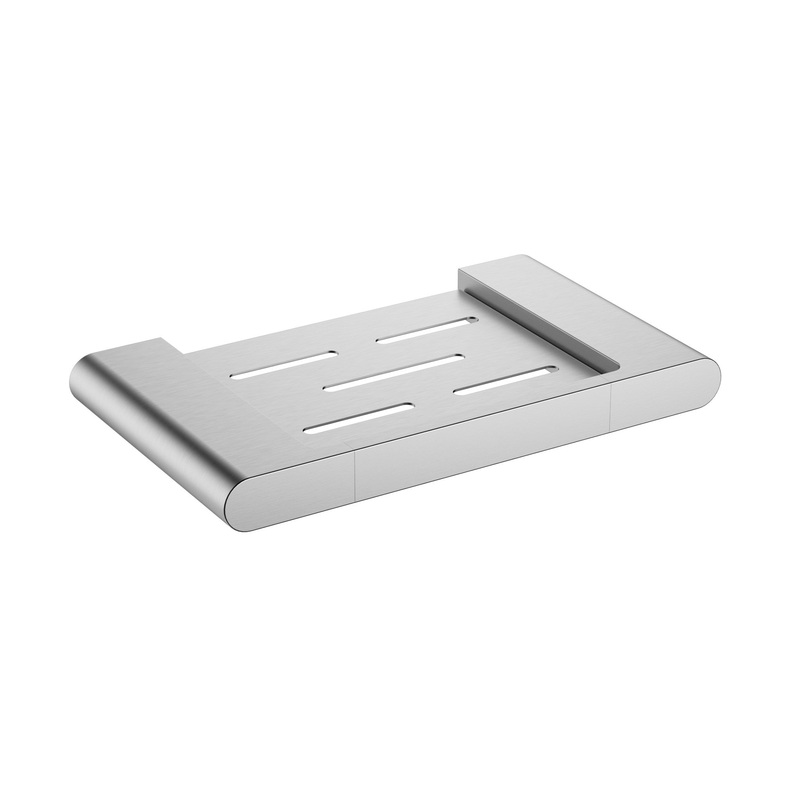 Coral Soap Holder – Brushed Nickel