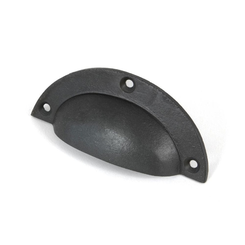 From The Anvil – Beeswax 4″ Plain Drawer Pull