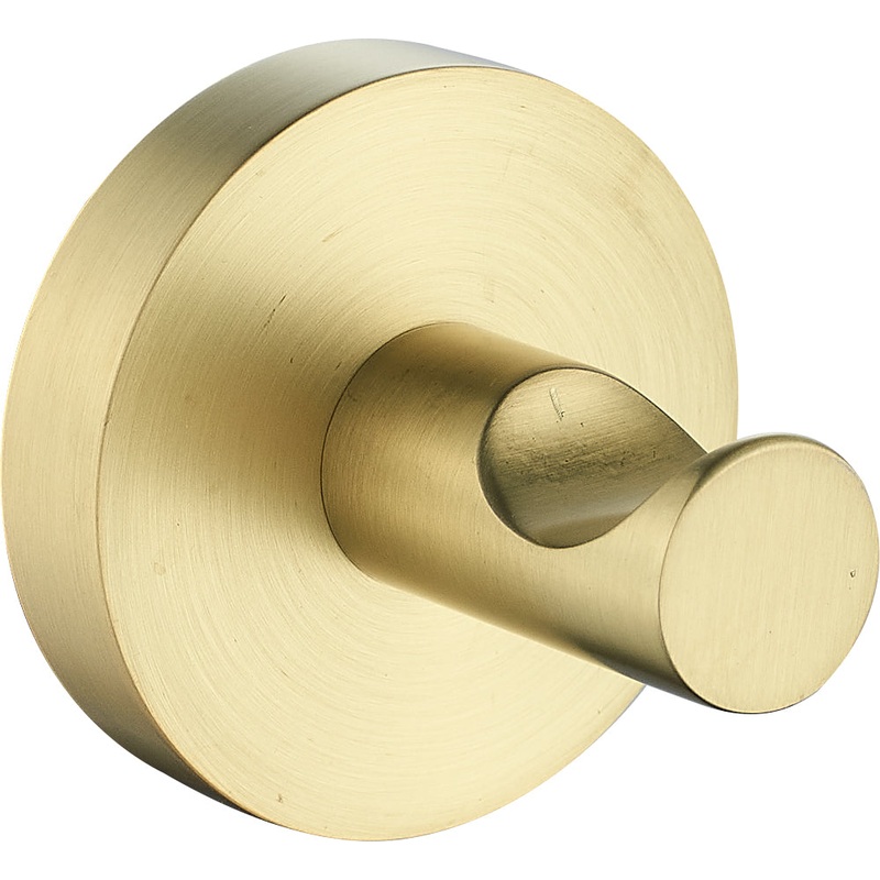 Robe Hook – Brushed Gold