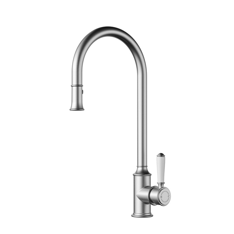 Birmingham Deluxe Pull Out Sink Mixer – Brushed Nickel