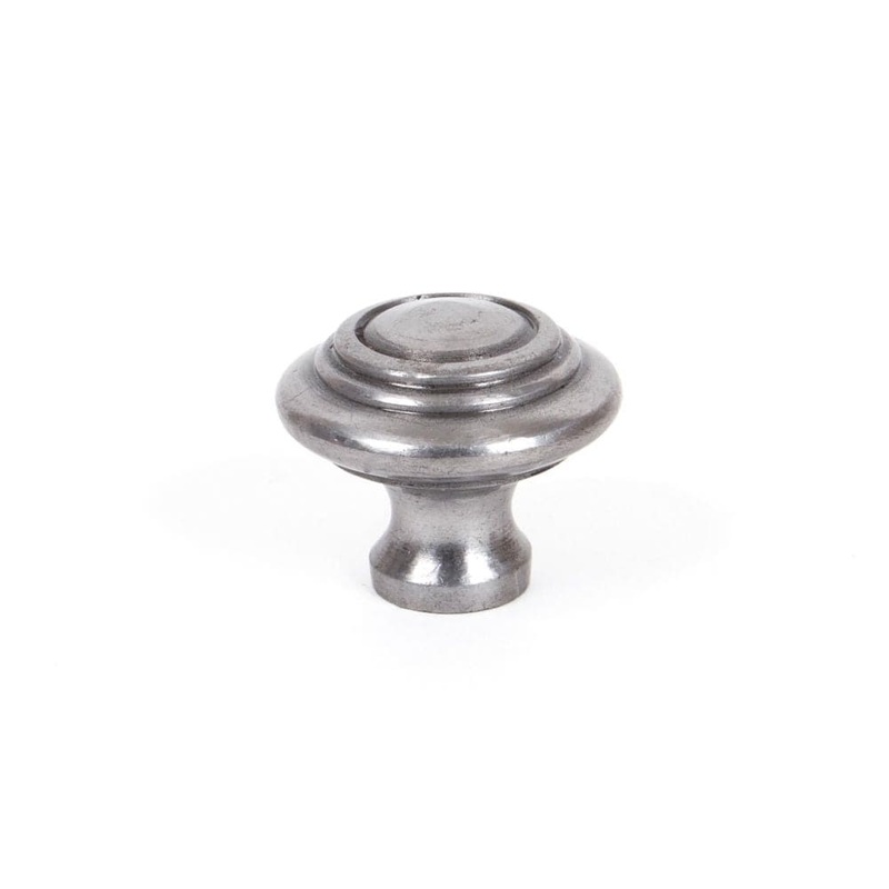 From The Anvil – Natural Smooth Ringed Cabinet Knob – Small