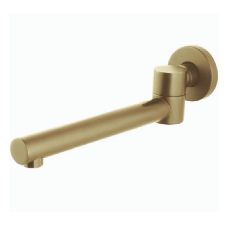 Pacifica Swivel Bath Spout – Brushed Gold