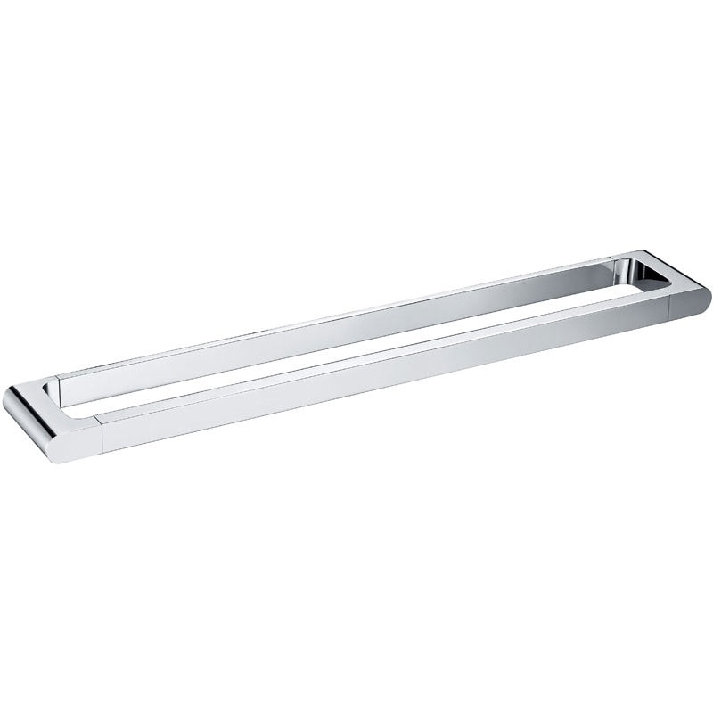 Romeo Single Towel Rail 800mm – Chrome