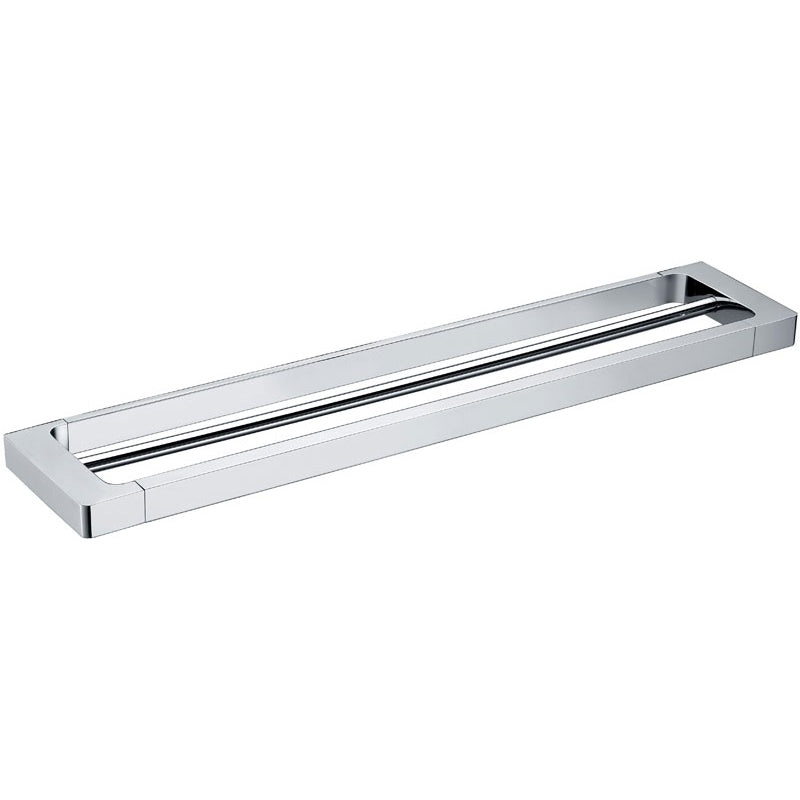 Sahara Double Towel Rail 800mm – Chrome