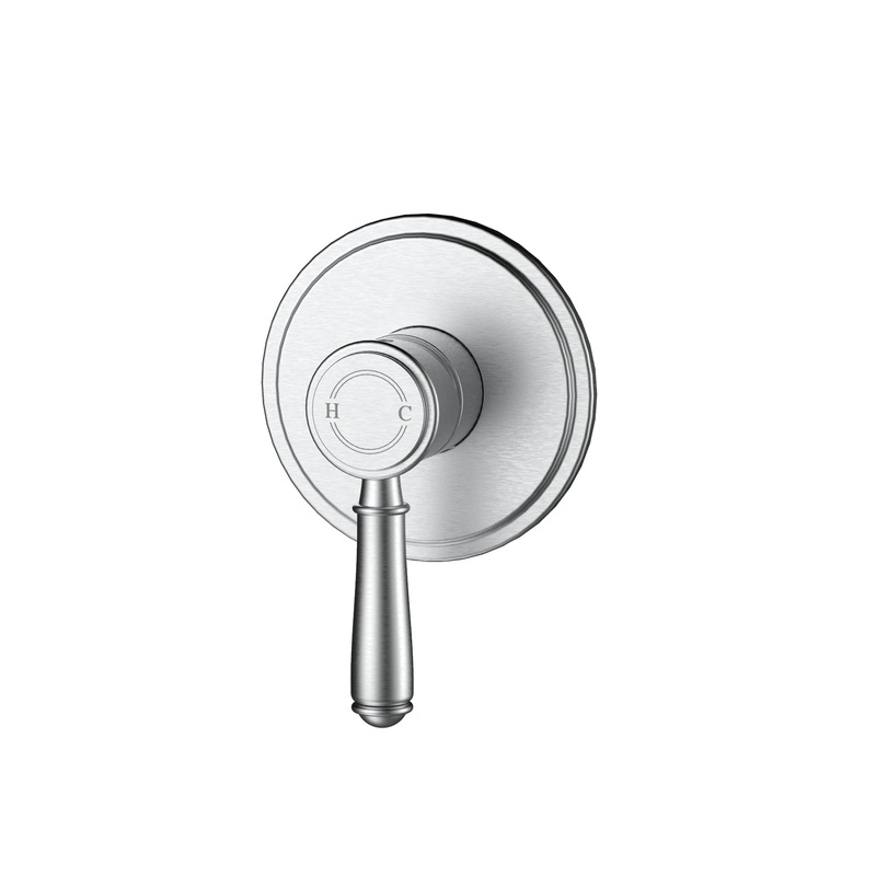 Birmingham II Classical Shower & Bath Mixer  – Brushed Nickel