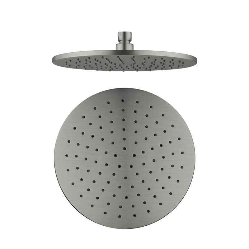 Coral Round Shower Head 300mm – Brushed Nickel