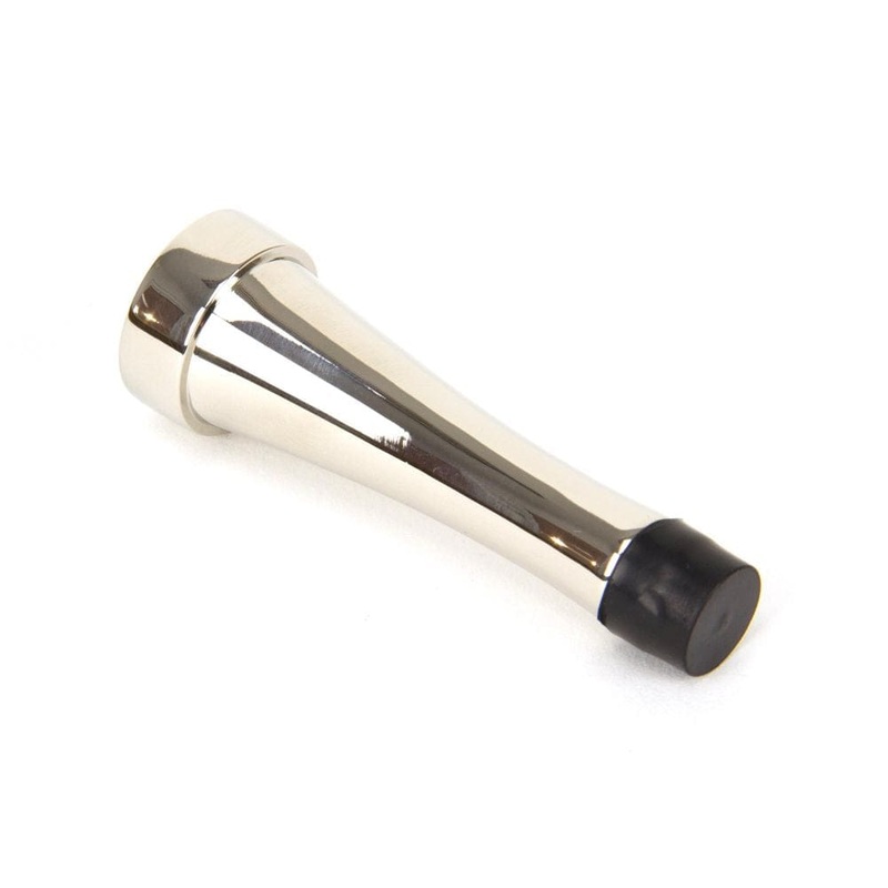 From The Anvil – Polished Nickel Projection Door Stop