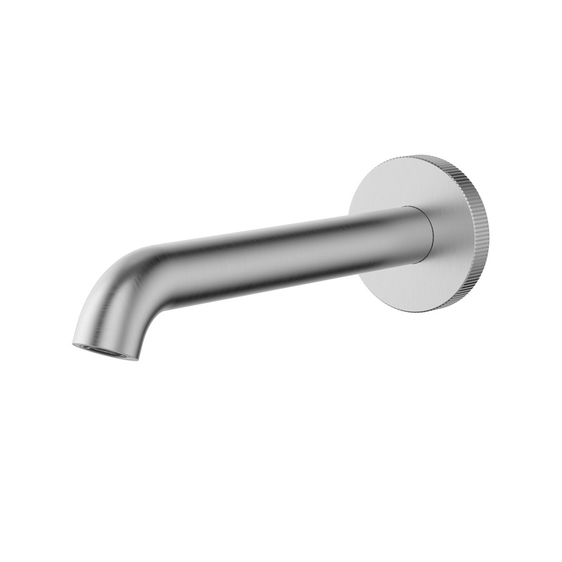 Round bath spout – Brushed Nickel