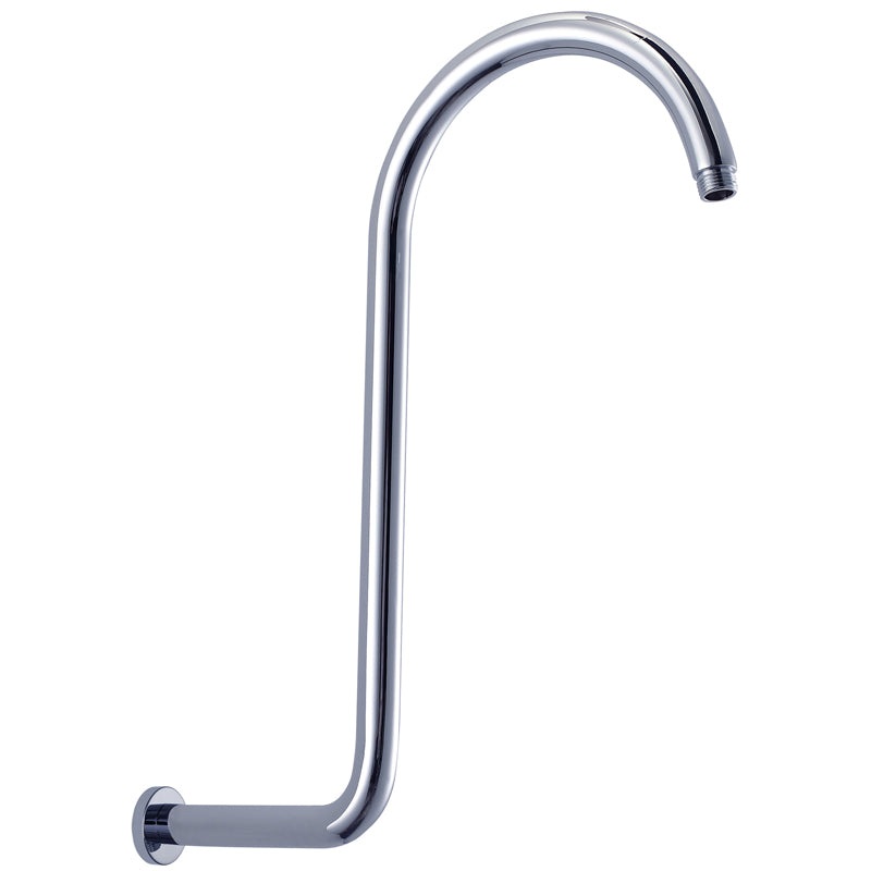 Round Extra High Reach Gooseneck Shower Arm – Chrome